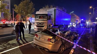 Aksaray'da feci kaza! Ağabey öldü, kardeşi ağır yaralandı