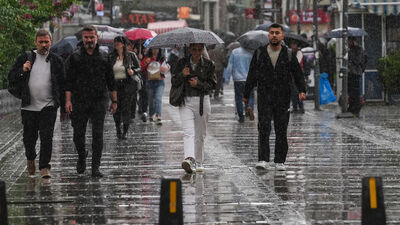 Sıcaklık azalıyor, kuvvetli sağanak etkili oluyor!