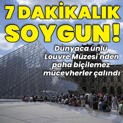 Louvre Müzesi'nde hırsızlık