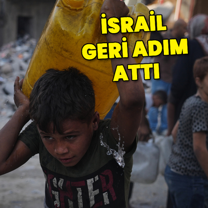İsrail, geri adım attı