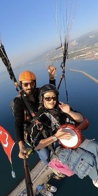 Gökyüzünde darbuka çaldı