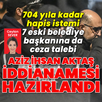 Aziz İhsan Aktaş iddianamesi hazırlandı