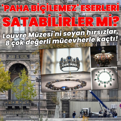 Louvre soygununda hırsızlar mücevherleri elden çıkarabilir mi?