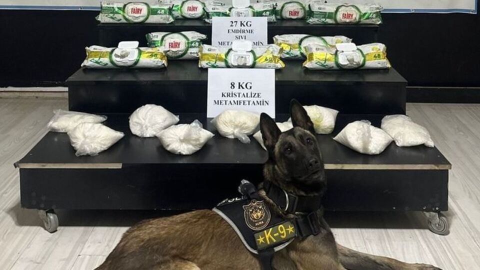 Yol kontrollerinde 43 kilo uyuşturucu ele geçirildi