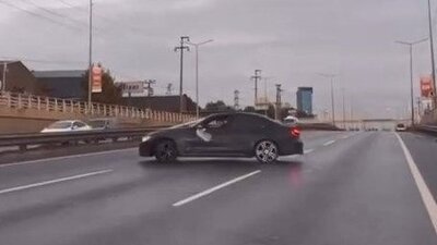 Düğün konvoyunda drifte 52 bin lira ceza