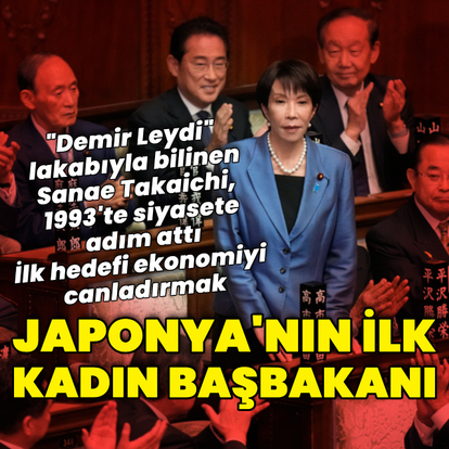 Japonya'nın ilk kadın başbakanı seçildi