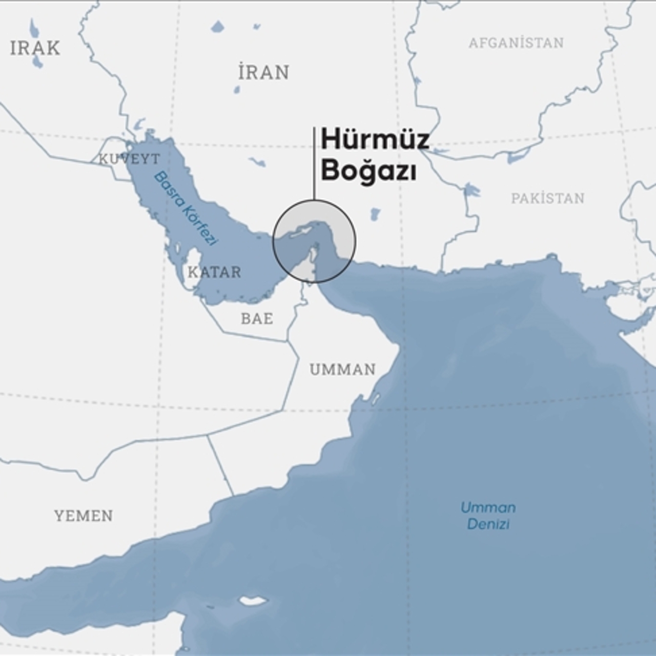 Hürmüz boğazı nerede?