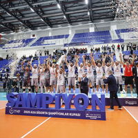 Şampiyonlar Kupası şampiyonu Ziraat Bankkart!