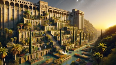 Babil'in Asma Bahçeleri nerede?