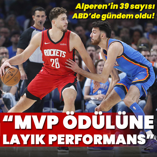 ABD'de gündem Alperen!