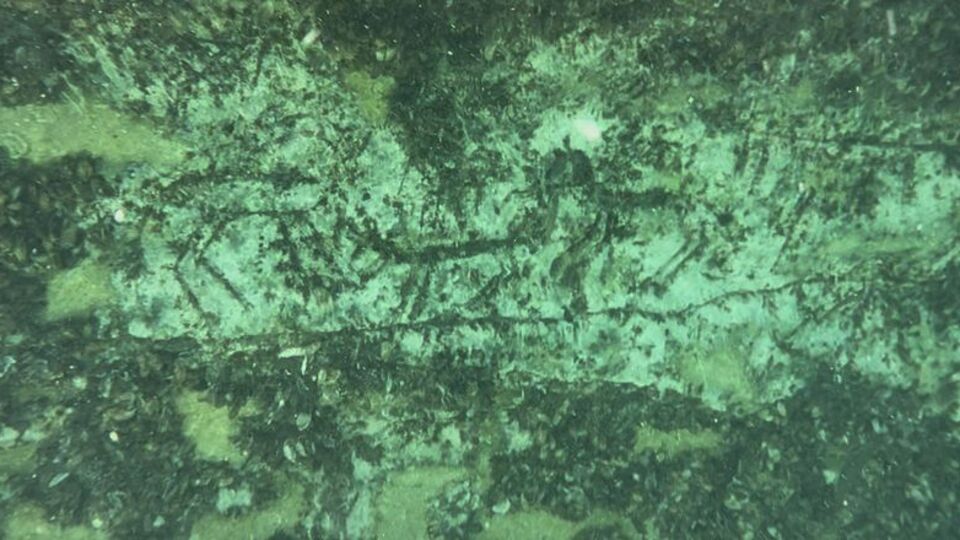 Balıkçılar tesadüfen keşfetmişti! Su altında görüntülendi