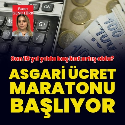 Asgari ücret maratonu başlıyor