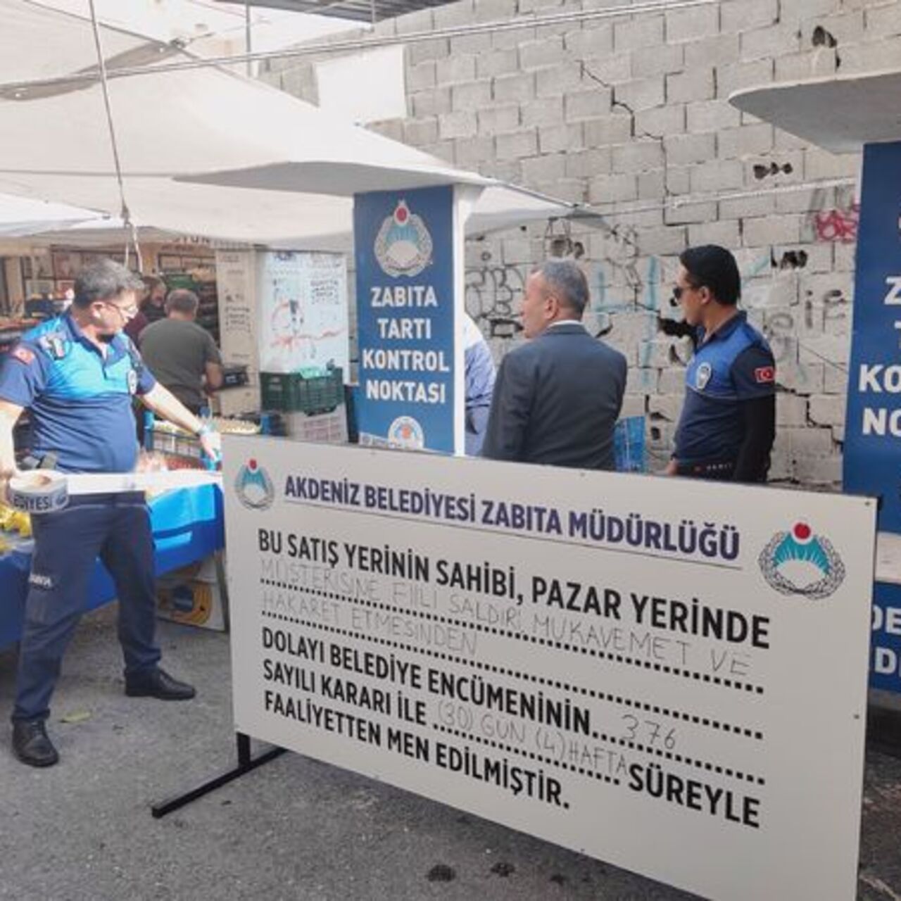 Müşteriye saldıran pazarcıya 35 bin lira ceza