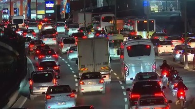 İstanbul'da trafik yoğunluğu!