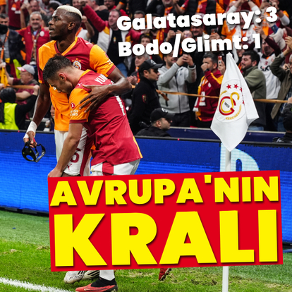 Avrupa'nın kralı Galatasaray!