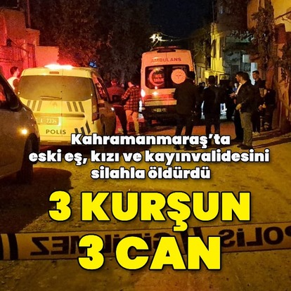 3 kurşun 3 can!
