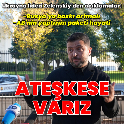 Zelenskiy: Ateşkes mümkün ancak toprak tavizi yok