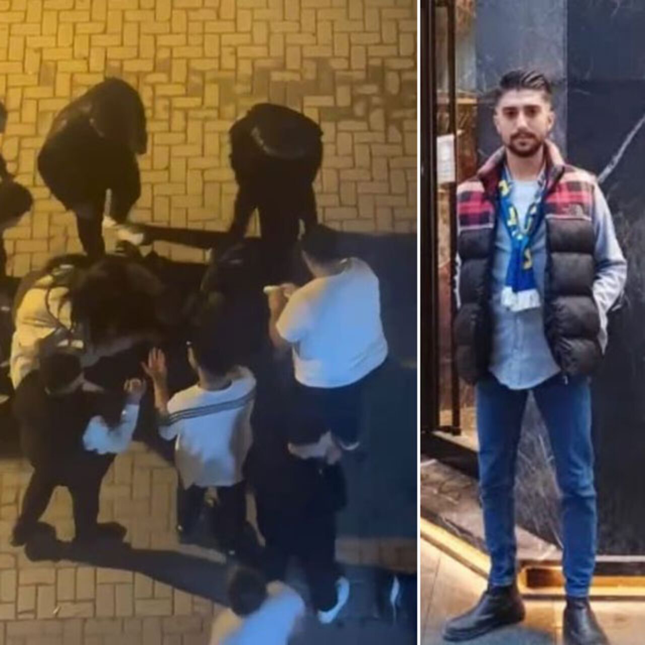 İki grup bıçaklarını çekti... Cinayet anı kamerada!