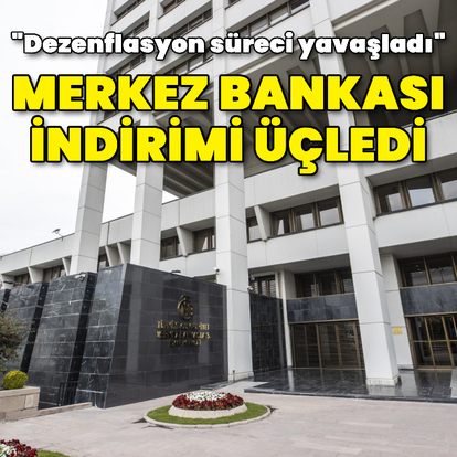 Merkez Bankası faiz kararını açıkladı
