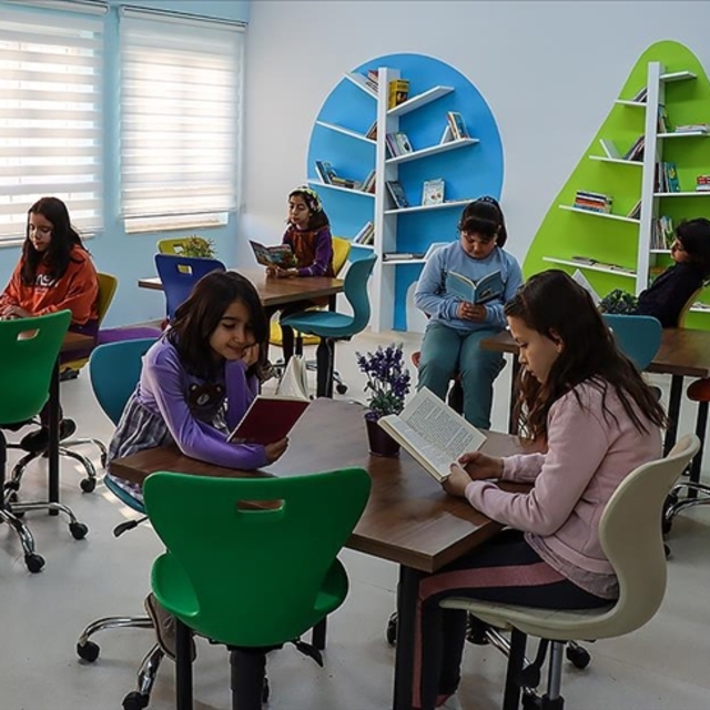 Okullardaki kütüphanelerin verimliliğini artırmak için çalışma başlatıldı