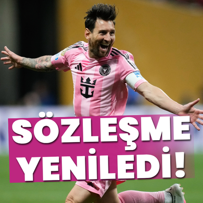 Lionel Messi imzayı attı!