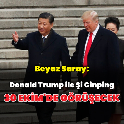 Donald Trump Şi Cinping ile görüşecek