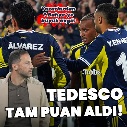 "Tedesco tam puan aldı!"