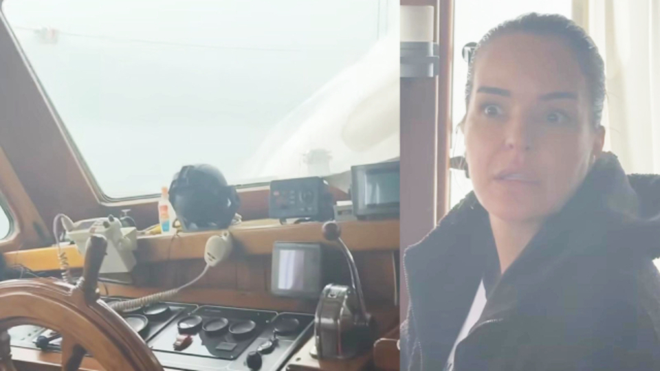 Ünlü şarkıcı hortuma yakalandı