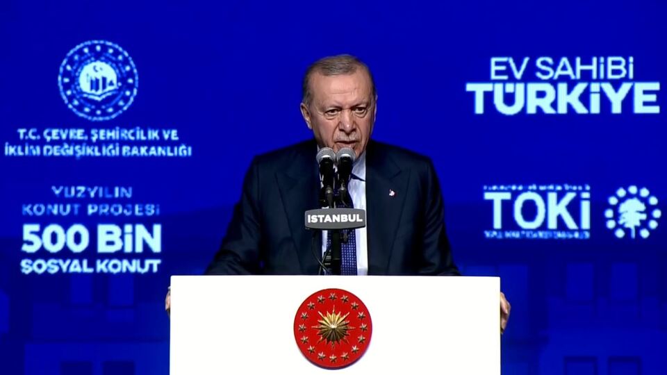 Cumhurbaşkanı Erdoğan, 'Yüzyılın Konut Projesi'ni açıkladı