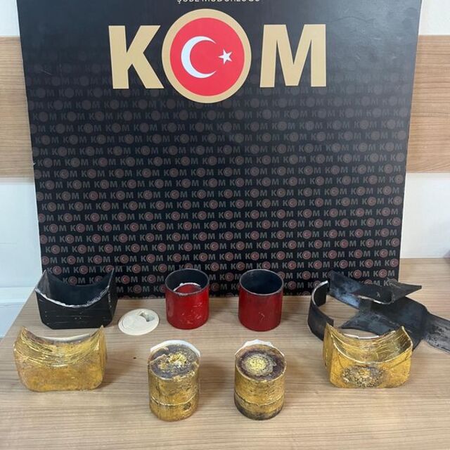 Havalimanında 61 kilo kaçak altın ele geçirildi