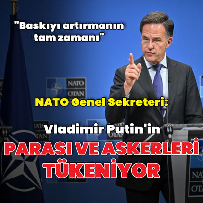 "Putin'in parası ve askerleri tükeniyor"