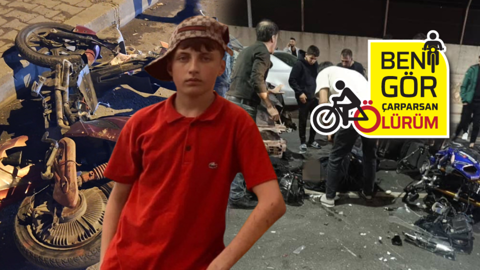 Bisikletliler yine trafik kurbanı