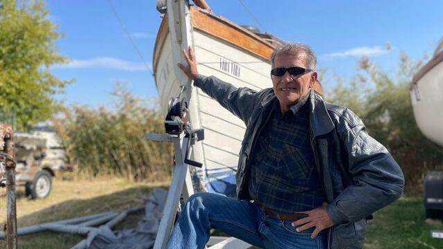 Ankara'da yaptığı tekneyle Türkiye'yi geziyor