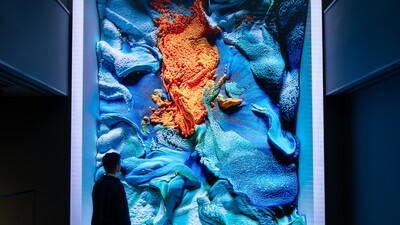 Refik Anadol'un eseri, Resim Heykel Müzesi'nde