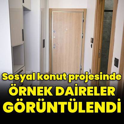 Örnek konutlar görüntülendi