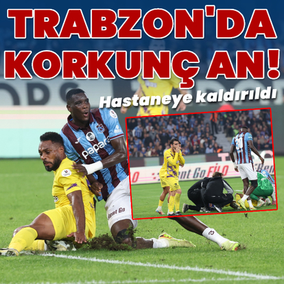 Trabzon'da korkunç sakatlık: Hastaneye kaldırıldı