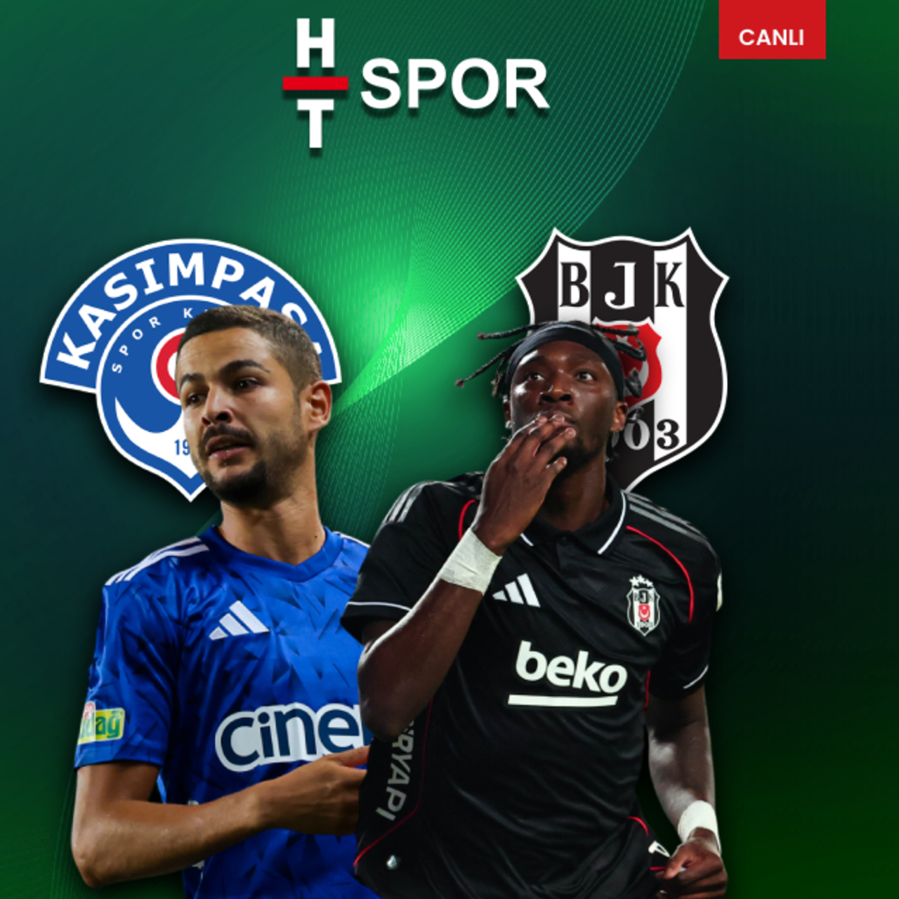 Kasımpaşa'da ilk 11'ler belli oldu!