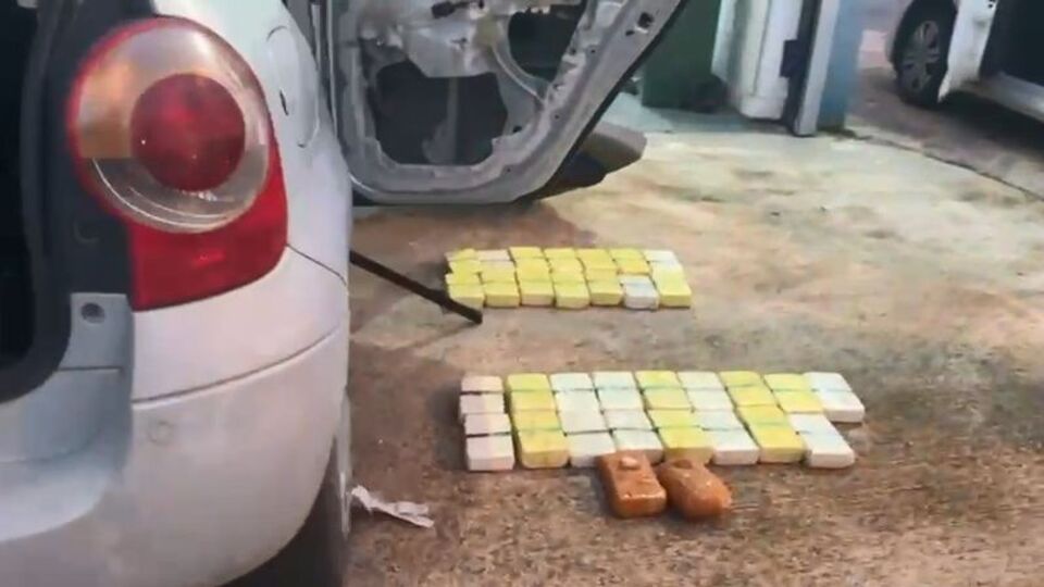 Otomobilden 45 kilo eroin çıktı