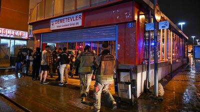 Ankara'da metro istasyonunda duman paniği