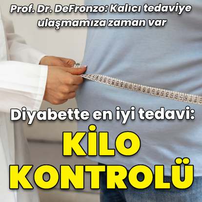 Diyabetli hastalar için en iyi tedavi kilo kontrolü