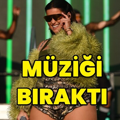 Müziği bıraktığını açıkladı