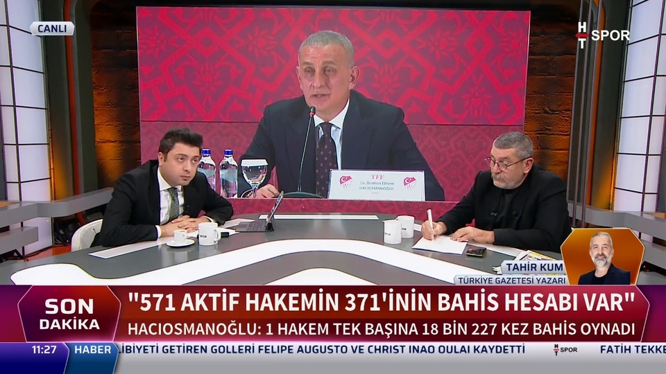 Türk hakemliğinde bahis depremi!