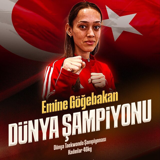 Emine Göğebakan'dan altın madalya!