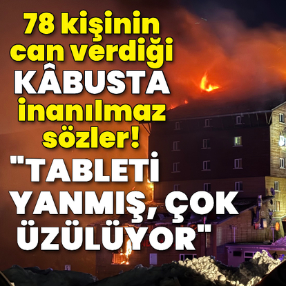 Kartalkaya'da beyanlar alınıyor