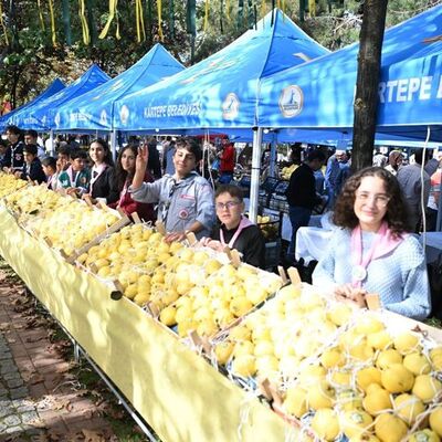 Kartepe'de Ayva Festivali