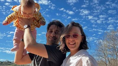 Kızları taburcu oldu