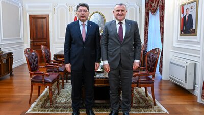Bakan Bak'tan Adalet Bakanı Tunç'a ziyaret!
