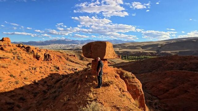 Arizona'yı andırıyor... Kars'ta havadan görüntülendi