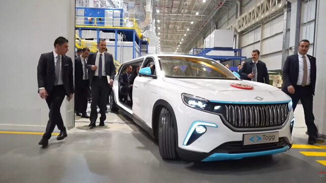 Limuzin Togg gündem oldu!