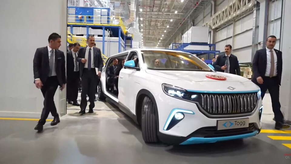 Limuzin Togg gündem oldu!